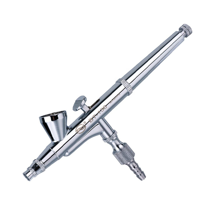 Versatile praecisione dual-actio gravitas-feed airbrush imbre gun
