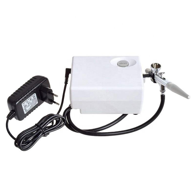 Portable Corpus Pingenda Tattoo Mini Mini Airbrush Set Aeris compressor Set