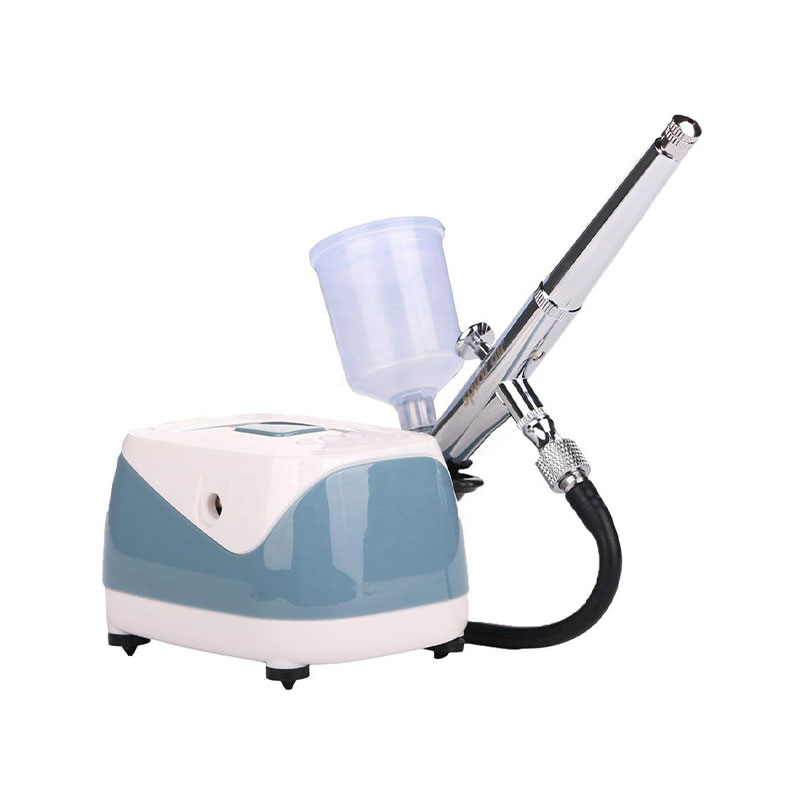 Aeris compressor Mini Ornamentum airbrush ad crustulam ornamentum