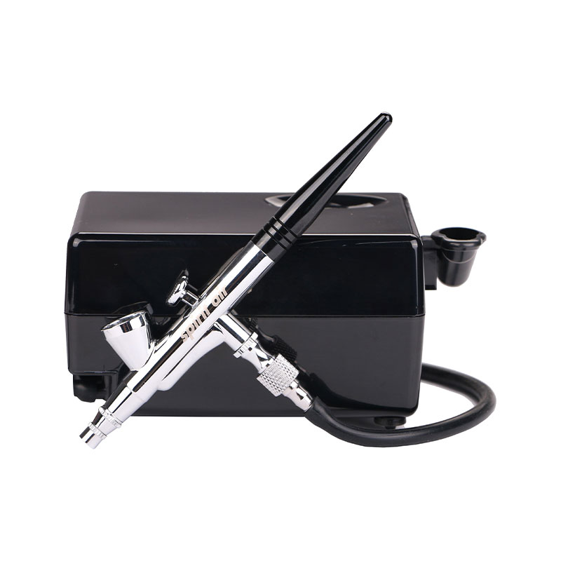 Duplex actio airbrush gravitatis feed airbrush idoneam ad placenta ornaturique modeling tools