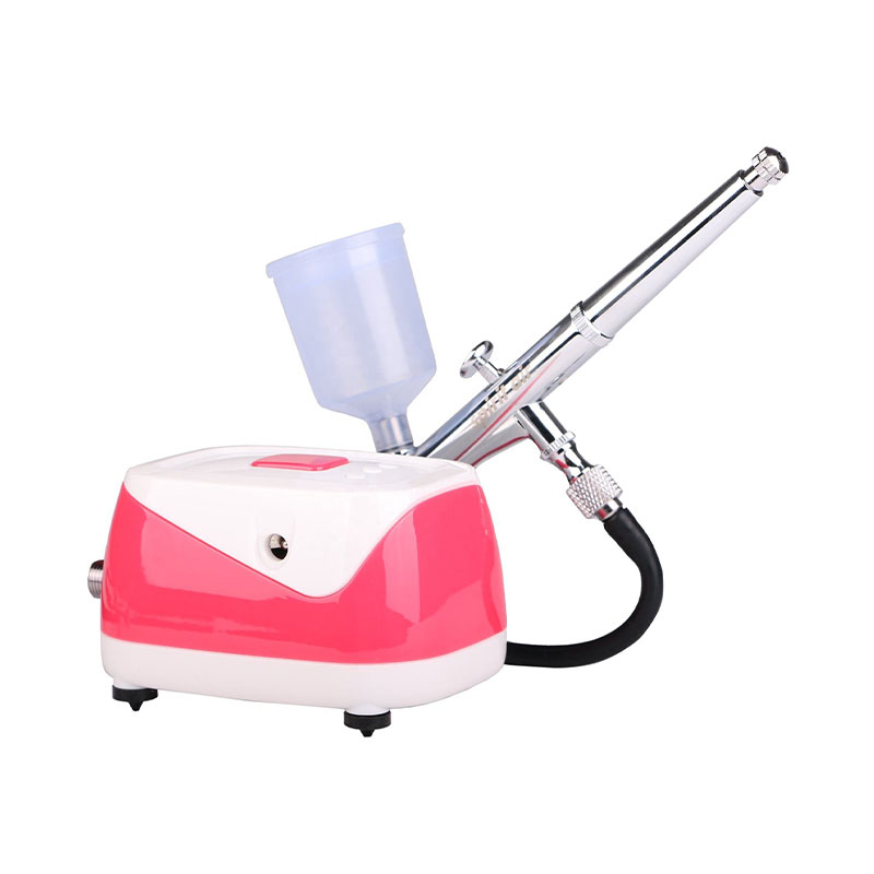 Airbrush Kit cum Mini Aeris compressor Airbrush ad airbrush rutrum, corpus pictura