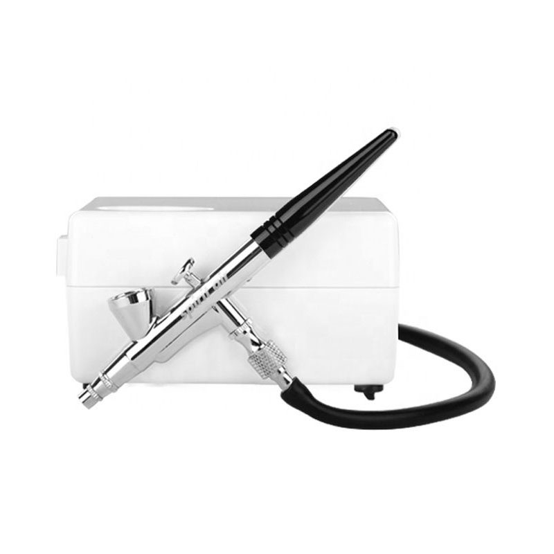 Portable Airbrush Kit cum Aeris compressor pro Corpus Ars, Faciem pictura, clavus artis, Life, et rutrum